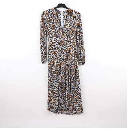 H&amp;M - V-ringad viskosklnning med 3/4 rm - stl. 34