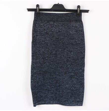 Tight glittrig stickad kjol - stl.XS/S