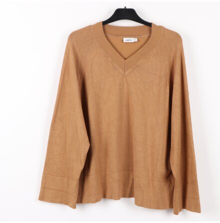 KappAhl - Finstickad V-ringad tr�ja - stl.XL