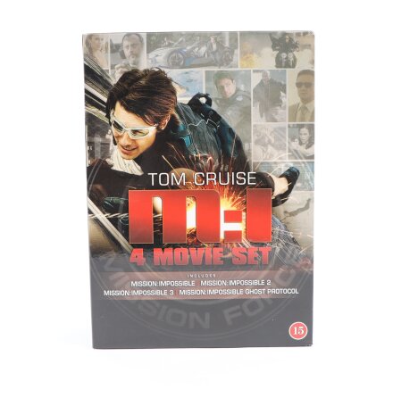DVD-Box - Tom Cruise Mission Impossible 4 movie set - 4st DVD