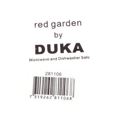 Duka - Red Garden - Stor sk�l i keramik 