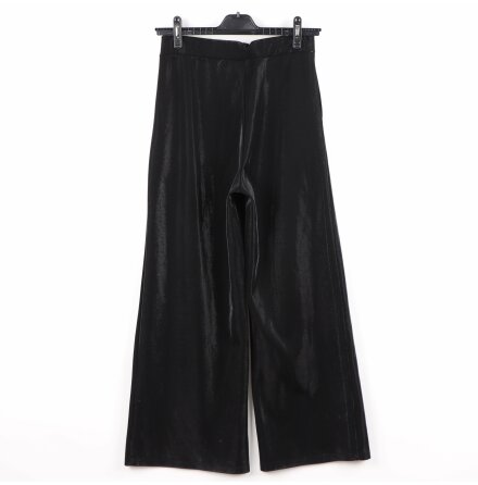 Cheap Monday - Svarta byxor med glans - stl. S