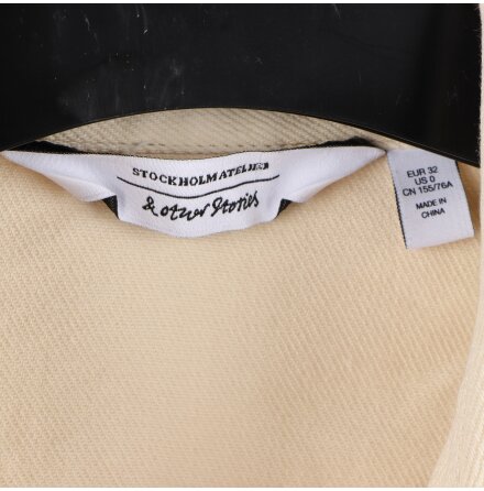 &amp; Other Stories - Damkappa i beigefrgatjeanstyg - stl.32
