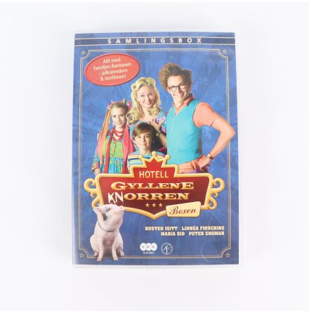 DVD-Box - Hotell Gyllene Knorren - SVT Julkalender och Filmen - 3st DVD