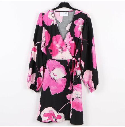 Selected Femme - Blommig omlottklnning - stl.40