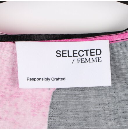 Selected Femme - Blommig omlottklnning - stl.40