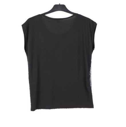 Amisu - �rml�s topp med paljetter - stl. XS