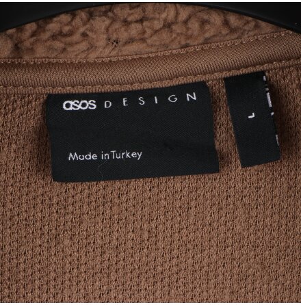 Asos Design - Comedy Queen fluffig trja - stl. L