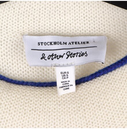 &amp; Other Stories - Stickad trja med rnder- stl. S