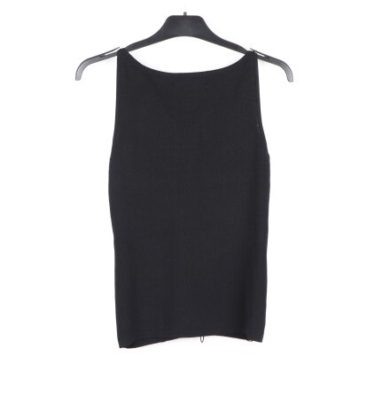 Kenneth Miller - Svart figurn�ra festlinne med paljetter och stretch - stl. M 