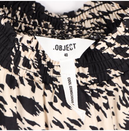 Objekt - Blus med puff�rm - stl. 40