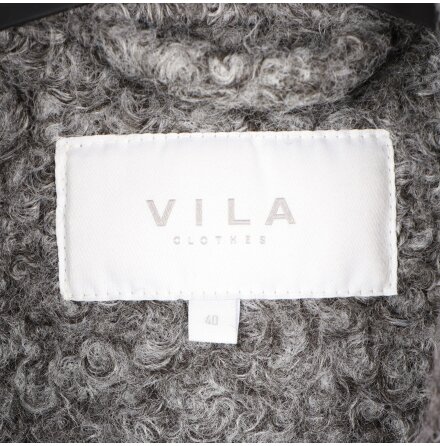 Vila - viJessi - Medi kappa med krage - stl. 40