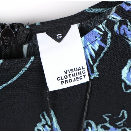 Visual Clothing Project - Blommnstrad lngklnning - Nyskick - stl. S