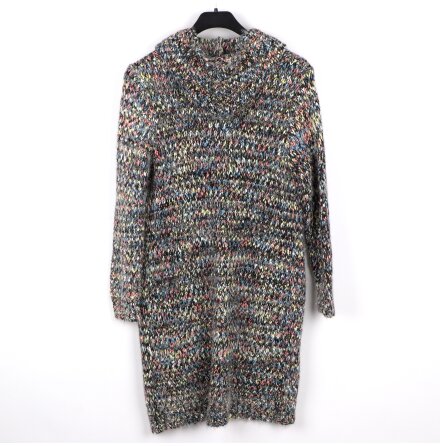 Golden Live Collection - Flerf�rgad stickad kofta med luva - Nyskick - stl. 42 (T2) 