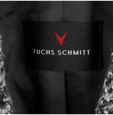 Fuchs Schmitt - Grovstickad kappa med kn�ppning - stl. 40