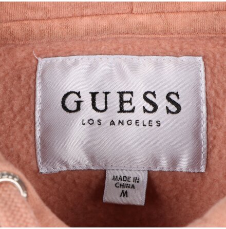 Guess - Vivid Peach - Hoodie med tryck - stl. M