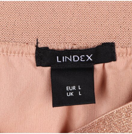 Lindex - Auburn Wave - Vadl�ng luftig tyllkjol med brett glitterres�r - stl. L
