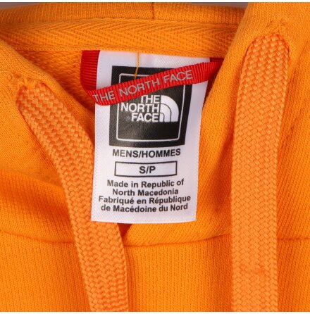 The North Face - Orange Hoodie - stl. S