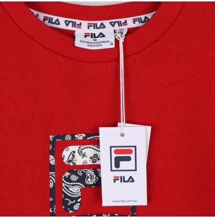 Fila - R�d collagetr�ja - stl. XL