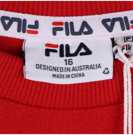 Fila - R�d collagetr�ja - stl. XL