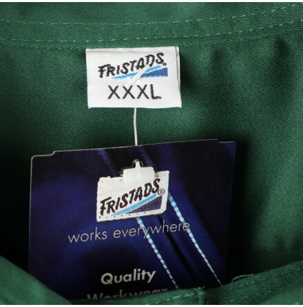 Fristads - Arbetsskjorta - M�rk gr�n - stl. 3XL