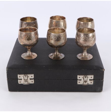 Box med 6st sm� snapsb�gare