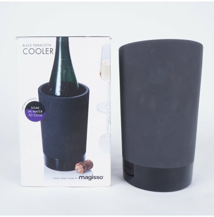 Magisso - Black Terracotta Cooler - Vinkylare i keramik  