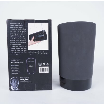 Magisso - Black Terracotta Cooler - Vinkylare i keramik  