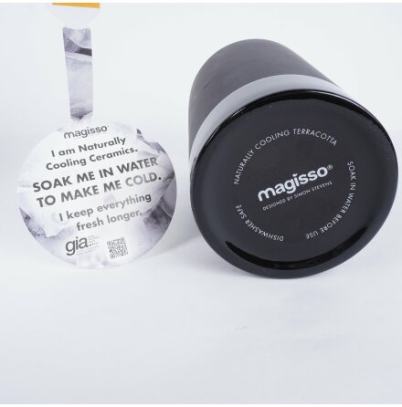 Magisso - Black Terracotta Cooler - Vinkylare i keramik  