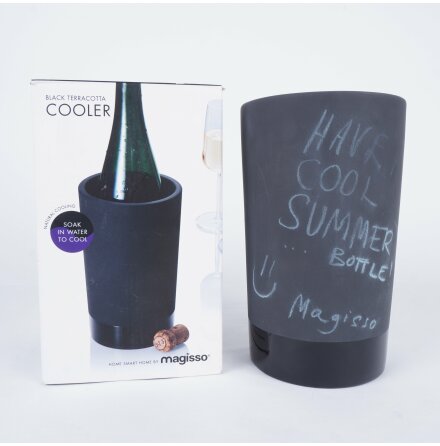 Magisso - Black Terracotta Cooler - Vinkylare i keramik  