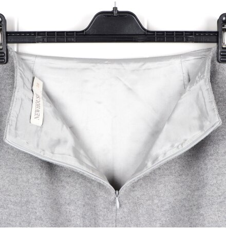 Newhouse - Gr� pennkjol i ull - stl. 38 