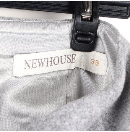 Newhouse - Gr� pennkjol i ull - stl. 38 
