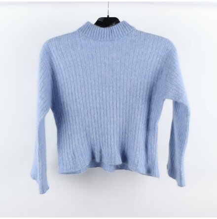 Stockhlm Studio - Lightsteelblue Mya Knit i Alpacamix - stl. S