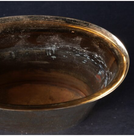 Skandia present - Gunilla Lindahl - Vas belagt med 24K guld 