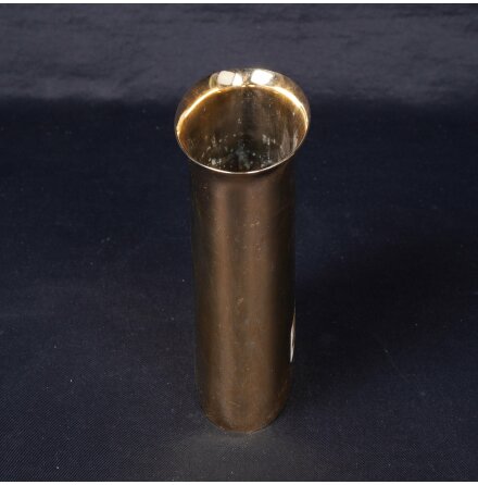 Skandia present - Gunilla Lindahl - Vas belagt med 24K guld 