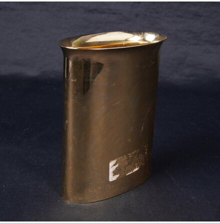 Skandia present - Gunilla Lindahl - Vas belagt med 24K guld 