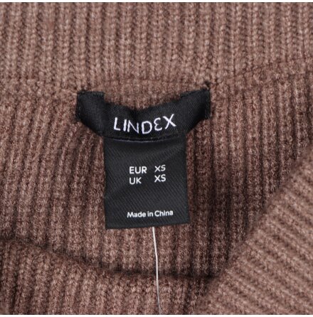 Lindex - Sequoia brown - Knitted Skirt Viscose blend - stl. XS