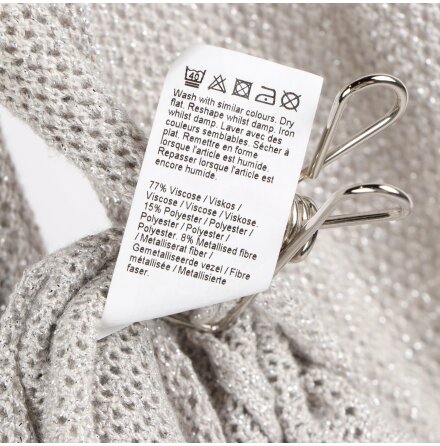 River Island - Silver trja - Stl. 38