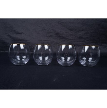 Modern House - Soft Grey - Tumblerglas - 4st 