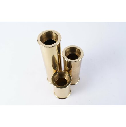 M�ssing ljusstakar f�r v�rmeljus - 3 St.