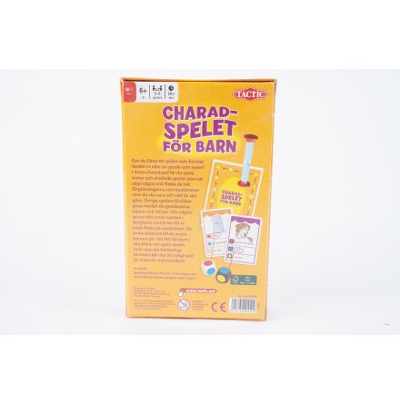 Tactic - Charadspelet F�r Barn - 6+ �r