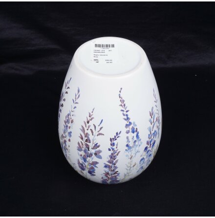 Vacker vas med Wisteria motiv 