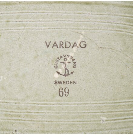 Gustavsberg - Karin Bj�rquist - Vardag - Kanna, Sk�l och fat