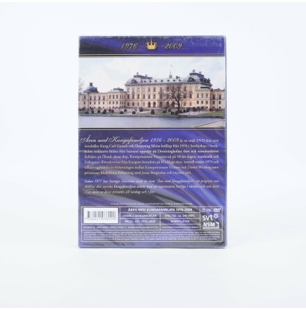 DVD-Box - ren med kungafamiljen 1976-2009 - 3 skivor