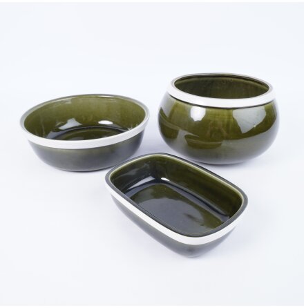 Gustavsberg - Karin Bj�rquist - Vardag - 2 sk�lar och ett fat