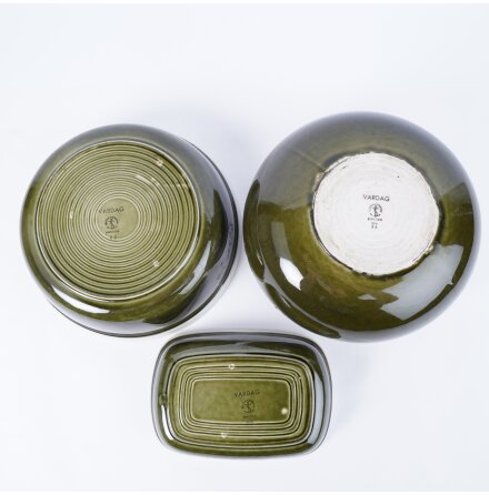 Gustavsberg - Karin Bj�rquist - Vardag - 2 sk�lar och ett fat