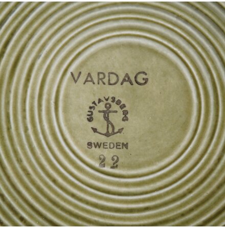 Gustavsberg - Karin Bjrquist - Vardag - 2 sklar och ett fat