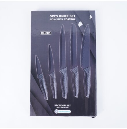 Knivset - RL-CB5 - Non-stick Coating - 5 delar