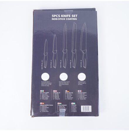 Knivset - RL-CB5 - Non-stick Coating - 5 delar
