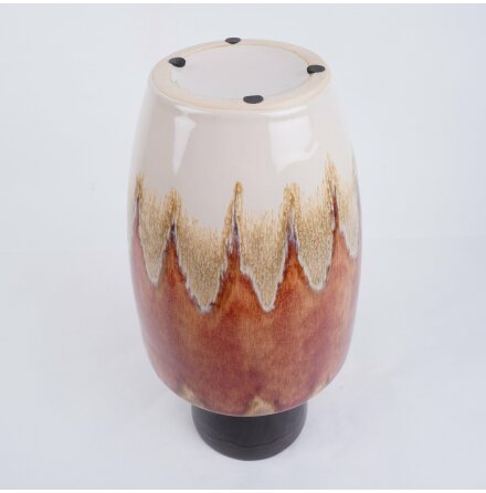 Keramikvas - H�jd 38cm